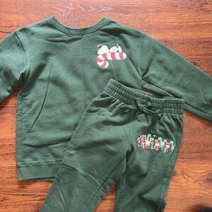 Peanuts Christmas Unisex Matching Jogger Set Size Small